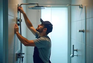 Fast response emergency plumber arriving at property