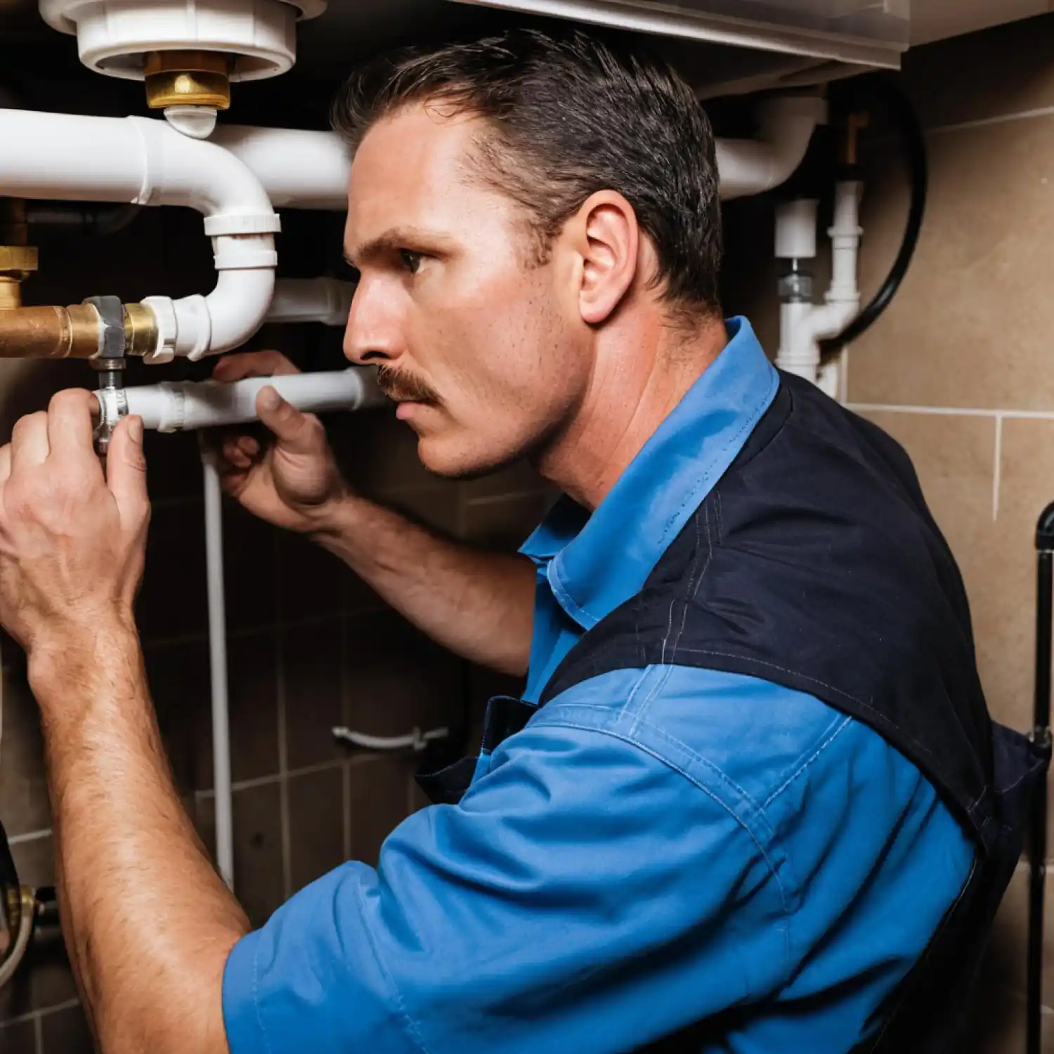 Emergency plumber in Surbiton repairing burst pipes, leaks and urgent plumbing issues