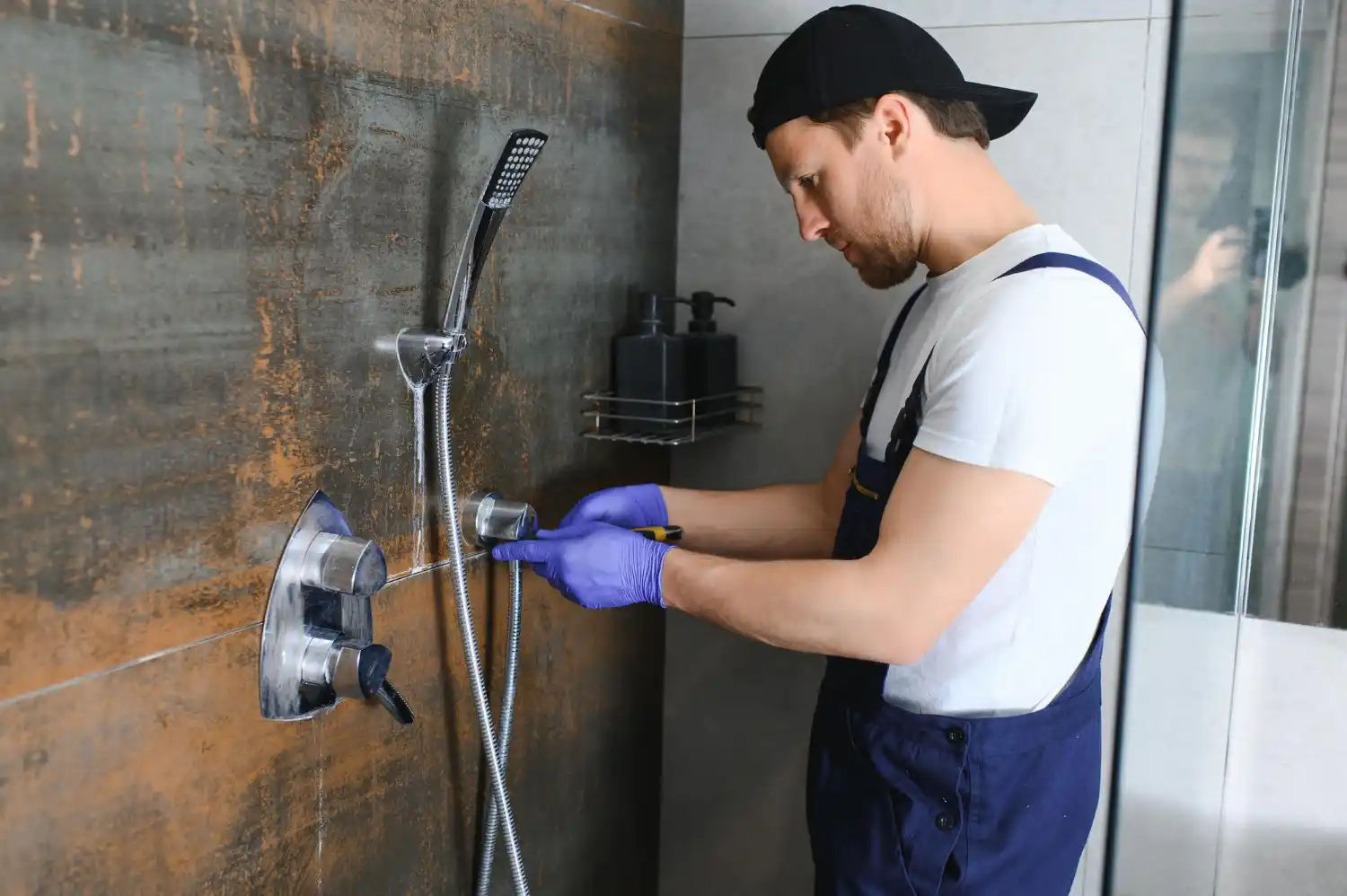 Professional shower installation service in Southampton with a modern bathroom design