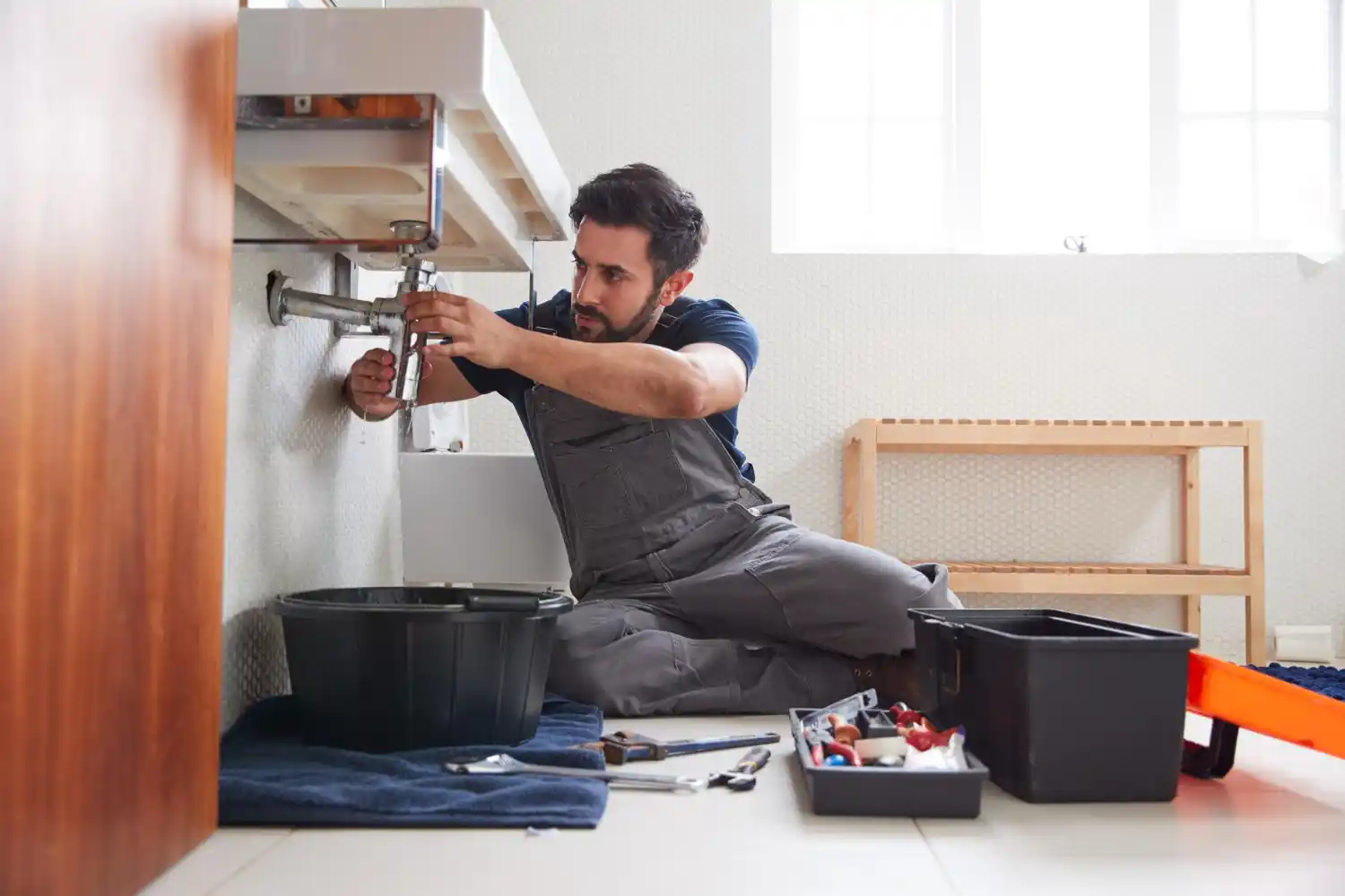 Professional plumber detecting hidden water leaks and providing long-lasting repair solutions