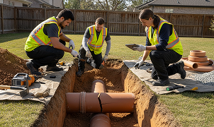 Underground Drainage Leak