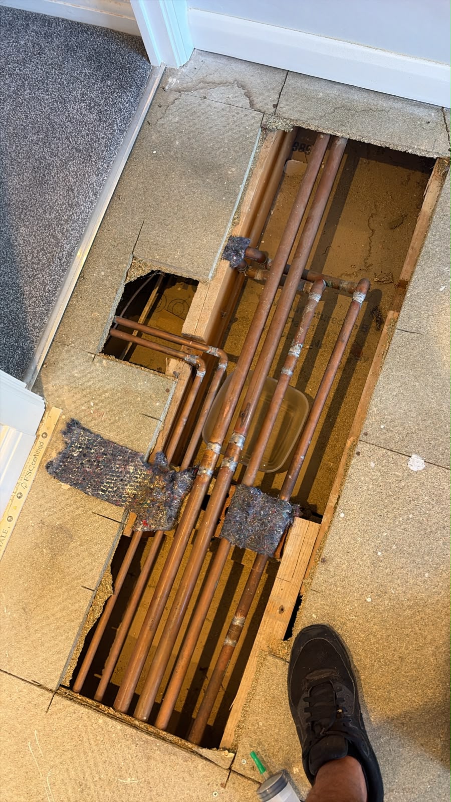 Copper Pipe Burst Pipe