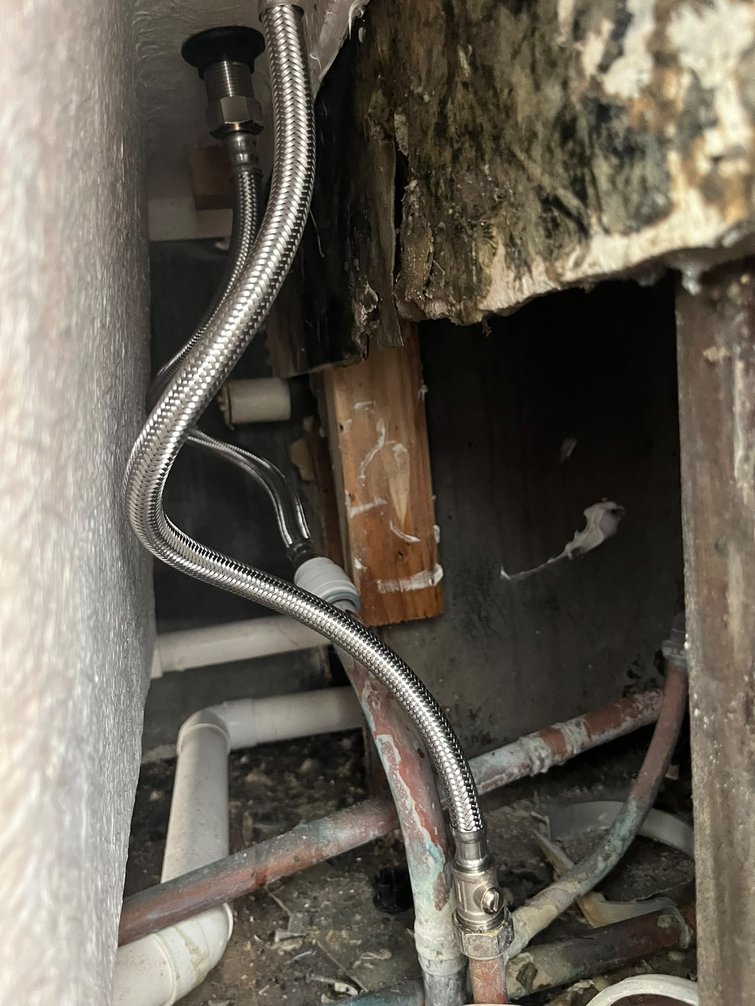 Leak Under Bath
